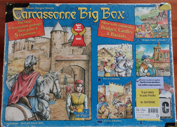 Carcassonne BigBox Egz.1